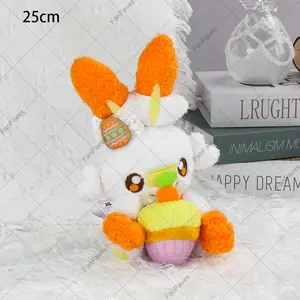 Pokemon Altaria Gothita Plush Toy Sprigatito Floragato Meowscarada Stuffed Dolls Charcadet Tinkatink Cartoon Cute Peluche Doll