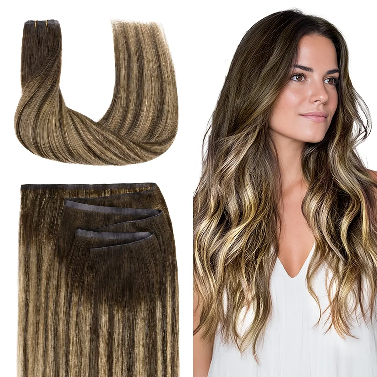 #4/27/4 Caramel Blonde Balayage