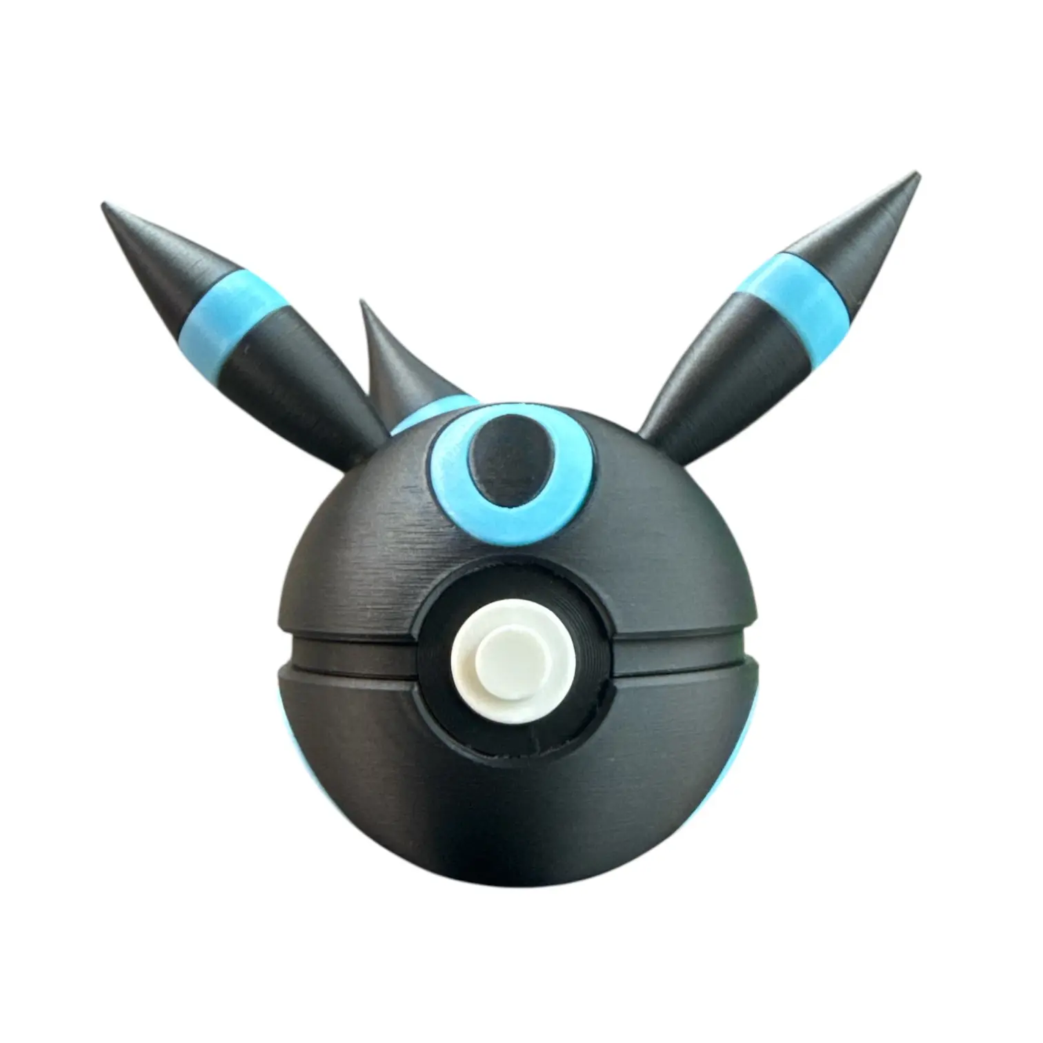 Umbreon-Inspired Glow-in-the-Dark Shiny 3D Printed Poke Ball Collectible Figurine, Home Decor Statue, Figurines