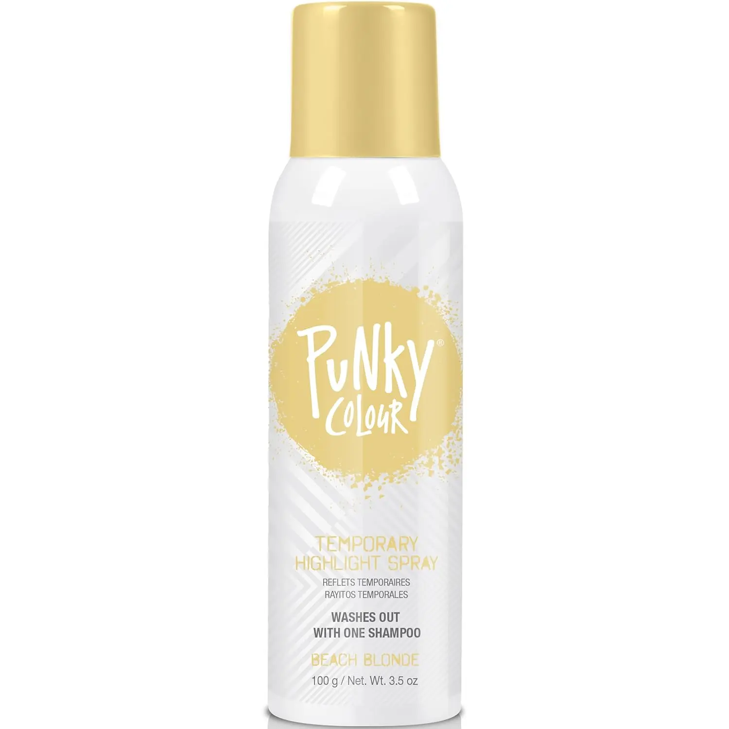 Punky Colour Temporary Hair Color Spray, Instant Highlights, Quick-Dry and Wash-Out Hair Coloring, Non-Bleaching Formula, 3.5 oz, Shampoo, Haircare, All Hair Types