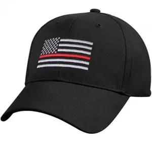 Firefighter Thin Red Line Flag Low Profile Ballcap