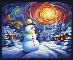 Frostykins Panel - Blank Quilting