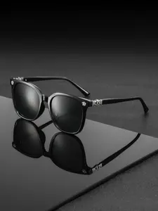 Men's Plastic Cat Eye Round Frame Glasses, Vintage Elegant Classic Style, High-End Fashion Casual Decorative Eyewear, Stylish Glasses