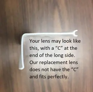 Fluorolite Plastics F-0669-36 GE Under Cabinet Replacement Light Cover Model #10142 36" White Ribbed Plastic 35.875"x1.75"x1.0"