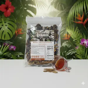 Kurandero Raíz de Chuchupate (Osha Root) —  100% Mexican • Hand-Harvested • Small-Batch • Sun-Dried Root • Coarsely Cut for Decoctions • Loose Root • No Additives • 226 g / 8 oz