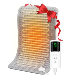 Electric Heating Pad for Waist, Comfort 9 Heat Settings Cordless Heating Pad for Waist, Heated Back, Electric Heating Gadgets