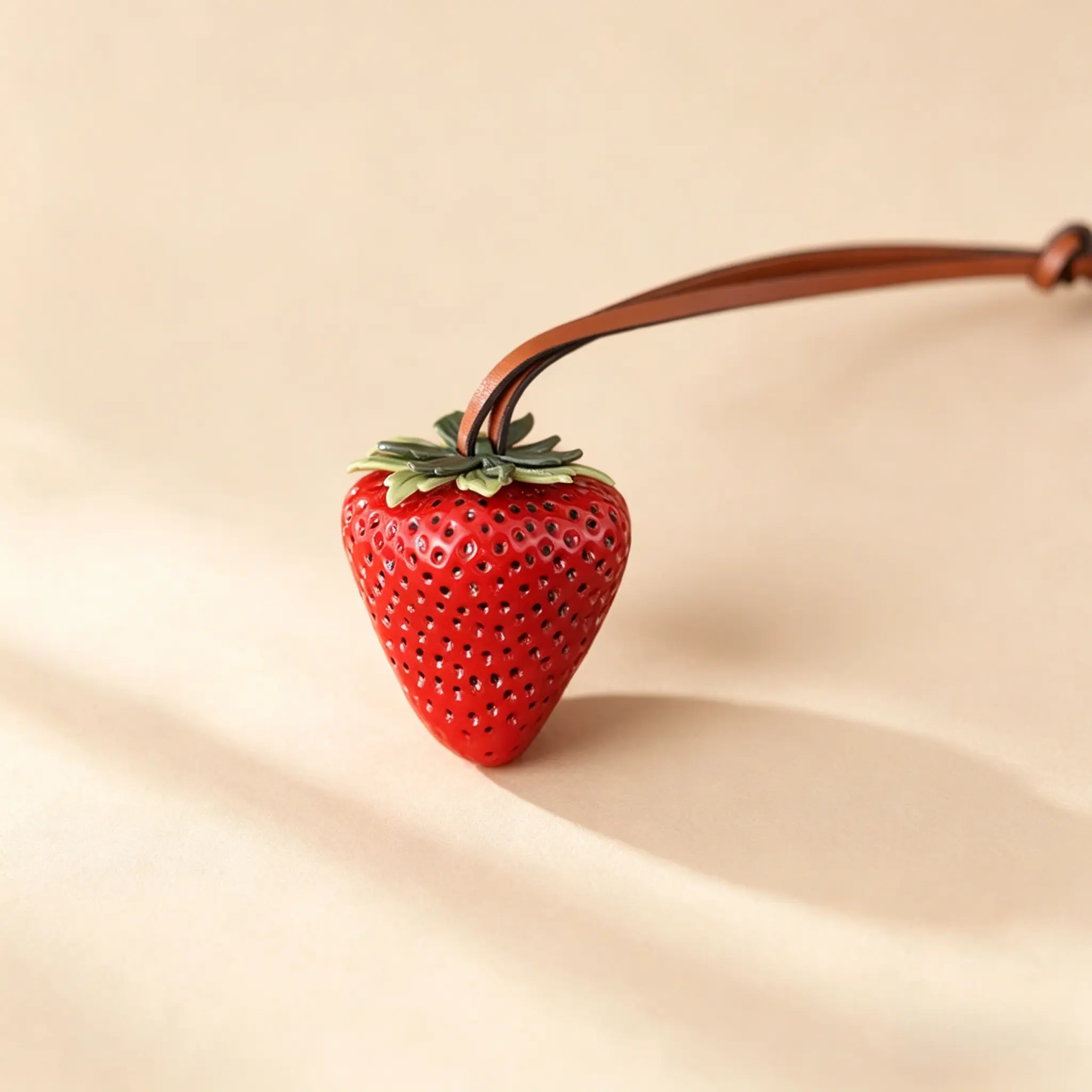 Viral Cute Strawberry Key Charms - Unisex Glitter Fruit Bag Charm, Festive Home Supplies Party Gift for Bag Decor (Perfect Gift Idea)