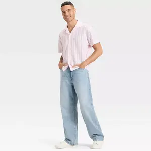 Men's Baggy Fit Jeans - Original Use Light Indigo 30x30