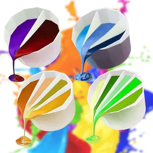 Silicone Split Cups,4Pcs Thicken&Reusable Resin Mixing Cups with 2-5Channels,Dividers Paint Supplies,Fluid Art for Resin Crafts,Acrylic Paint Pouring,Drawing, White