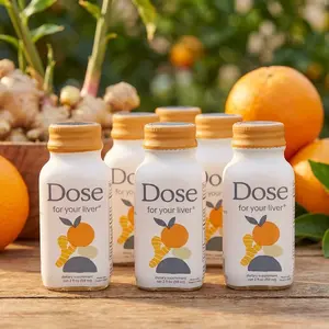 Doseq Liver Cleanse and Detox Formula, Organic Milk Thistle Supplement with Turmeric, Daily Liver Support, 2 oz Bottle