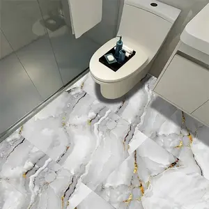 Marble Pattern Self Adhesive Sticker, Modern Design Floor Sticker, Easy To Install, Decorative Sticker for Kitchen, Living Room, Bathroom, Dressing Table, Ornaments, Household Decoration Supplies