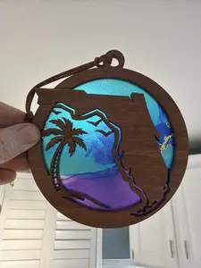 Florida Suncatcher for Sunny Window