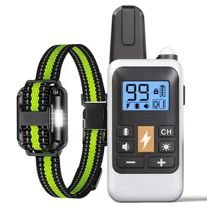 Dog Training Collar with Remote 800M Range, Beep Vibration Safe Shock Waterproof Rechargeable