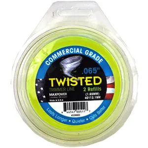 Maxpower  0.080 in. Premium Twisted Trimmer Line - 40 ft.