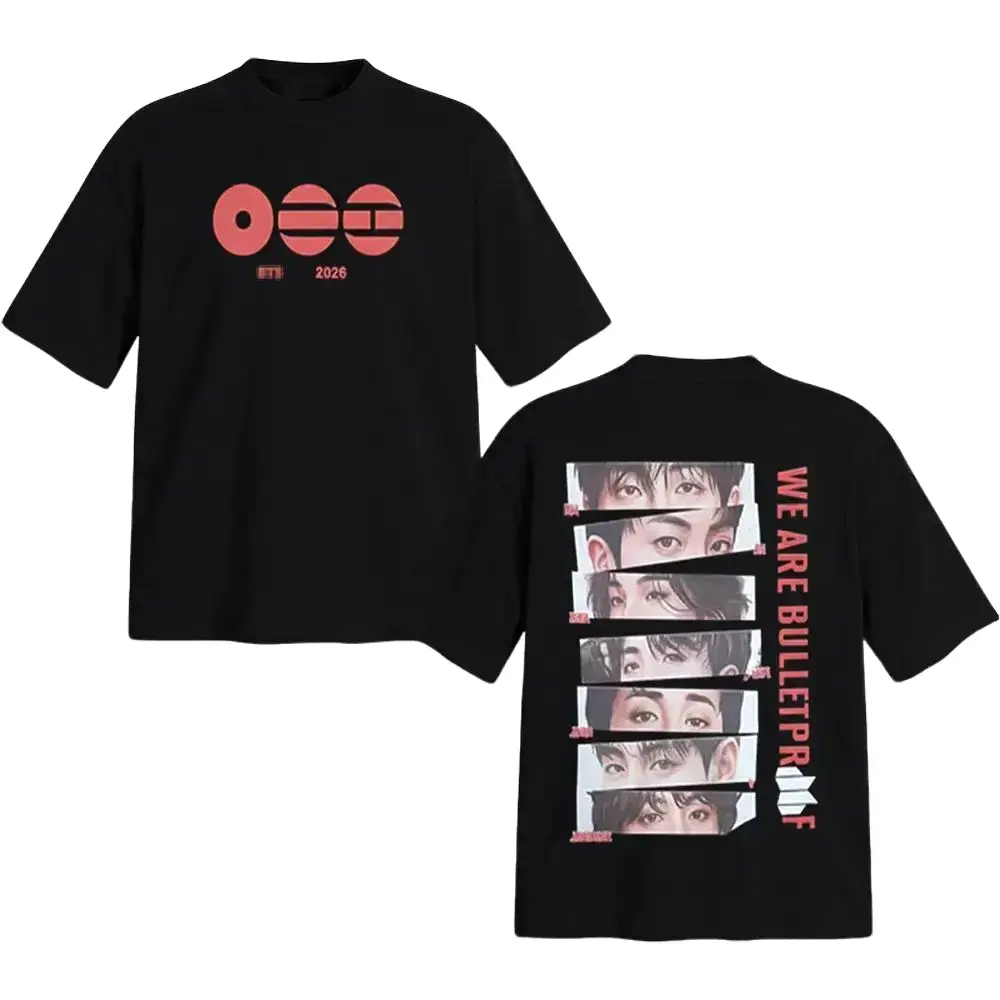 We Are Bulletproof Tour 2026 Shirt, RM Jin Suga Jhope Jimin Jungkook Shirt, Bangtan Kpop Shirt, Kpop Fan Shirt, World Tour Shirt , Retro 90s Music Style, New Tour 2026 Gift For Fans Classic