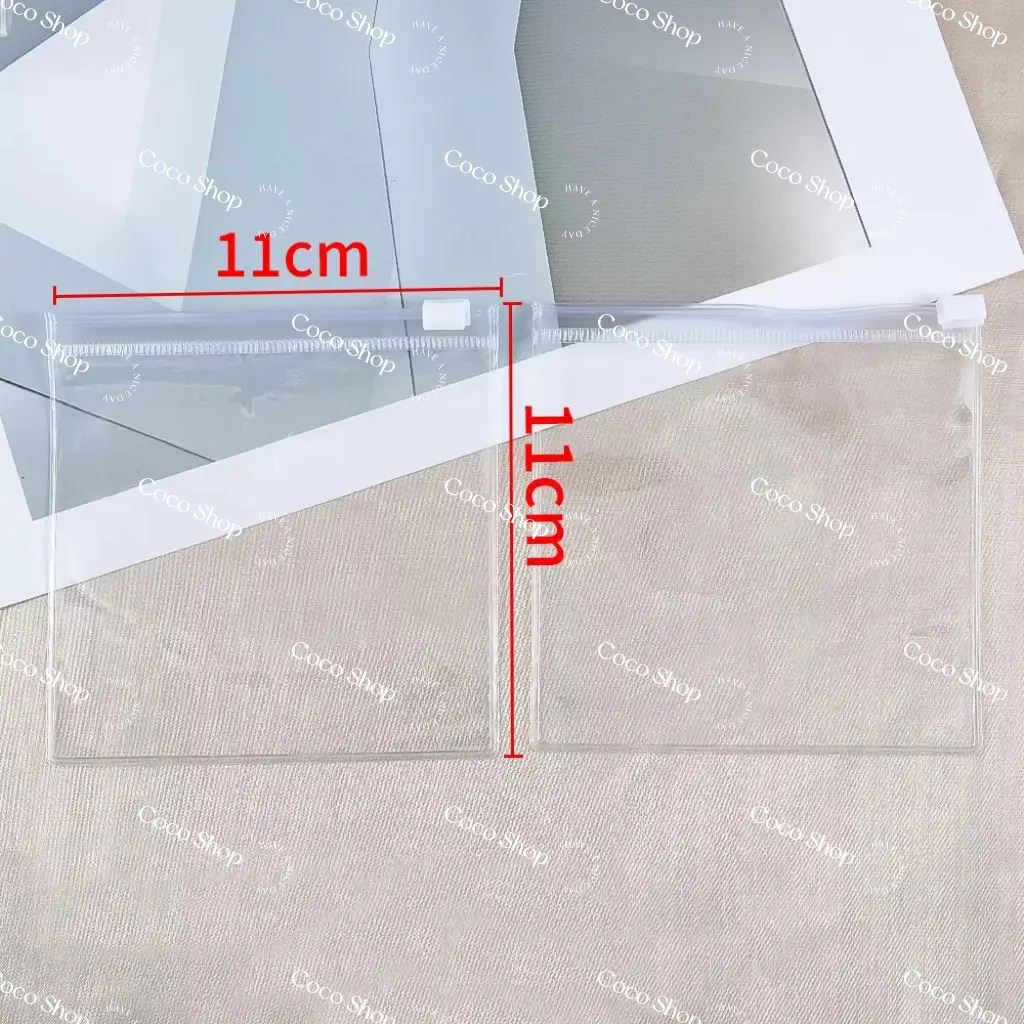 Clear Zip Bag (10pcs)