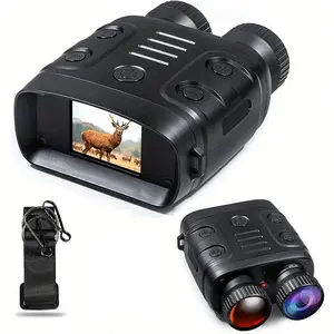 10x Digital Zoom Outdoor Binoculars, HD Night Vision Goggles, Outdoor Photo & Video Binoculars, Suitable for Night Patrol, Cave Exploration, Camping