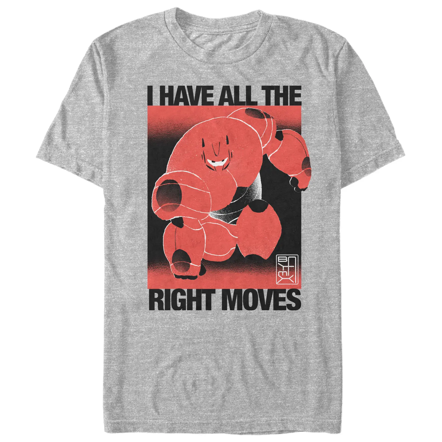 Men's Big Hero 6 Baymax Right Moves T-Shirt