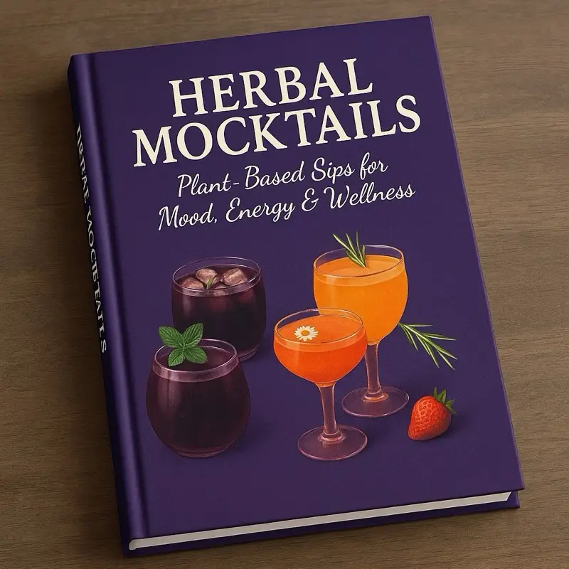 Herbal Mocktails plant-based sips for mood, energy and wellness