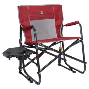 Freestyle Rocker XL Portable Folding Rocking Chair and Outdoor Camping Chair with Side Table Freestyle Rocker XL Portable Folding Rocking Chair and Outdoor Camping Chair with Side Table