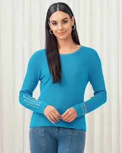 Teal Blue Sweater