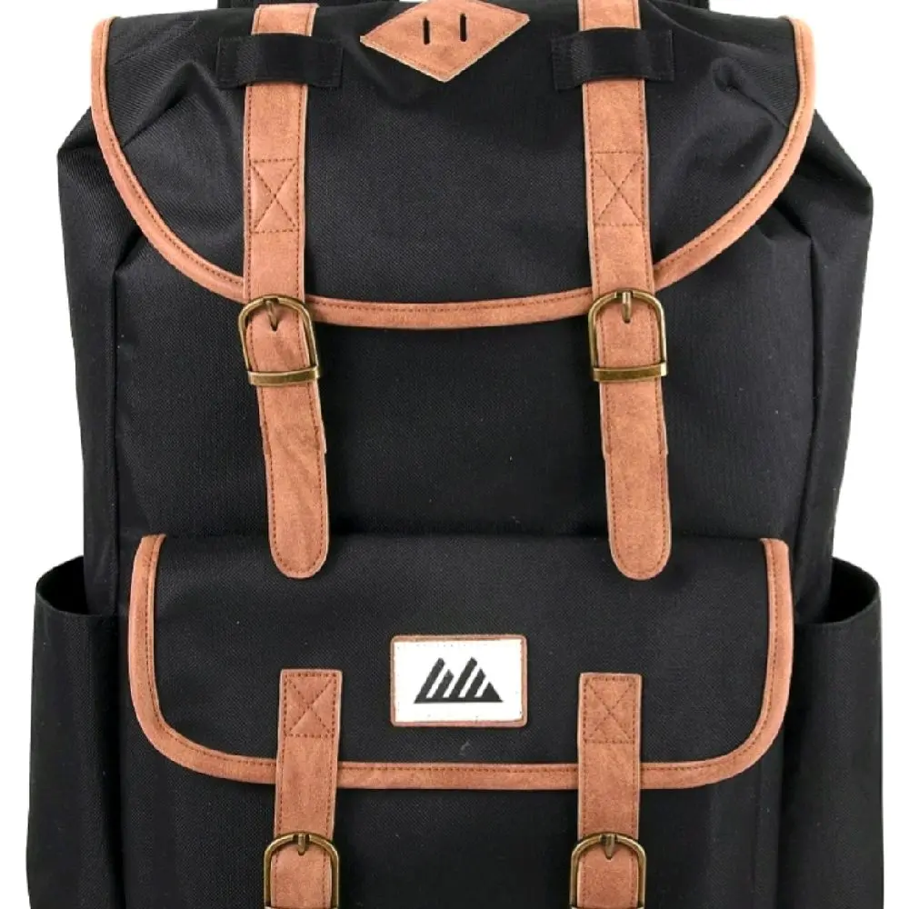 Mochila Scout Marca SUMMIT RIDGE Color Negro Backpack with Adjustable Straps and Durable Design