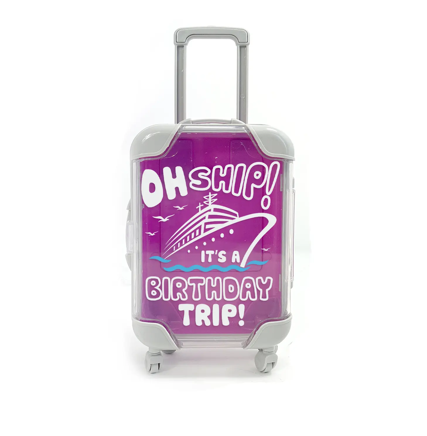 Oh Ship, It’s a Birthday Trip | Mini Suitcase Travel Favor Kit for Party Trips
