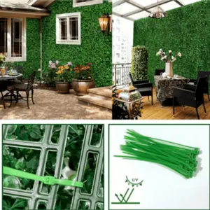Artificial Wall Decor, Milan Grass Indoor Garden Wall Decoration, Privacy Fence, UV Protection, Outdoor Garden, Indoor Wedding