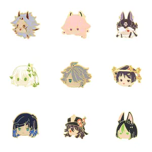 Genshin Impact Enamel Pins Collection - Multiple Unique Designs