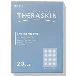 THERASKIN Acne Spot Treatment Pimple Patches Hydrocolloid (10mm/120pcs) Skin Repair Skincare