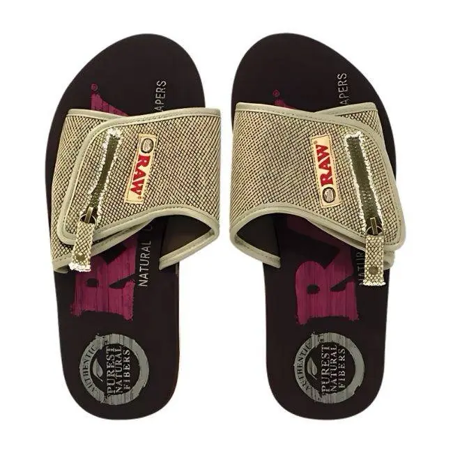RAW Classic Pocket Slide Sandals, Men's Casual Footwear, Size 8-13 Men's Shoe, Shoes, Slides Shoes