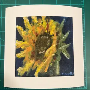 Sunflower print 5.5x 5.5 Sunflower print 5.5x 5.5