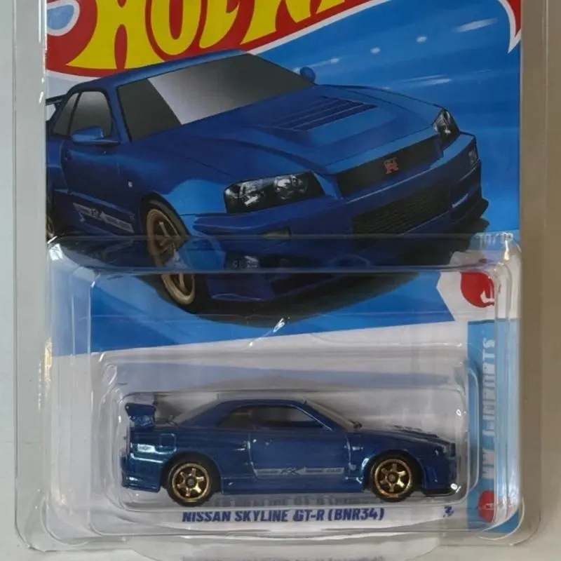 2026 Hot Wheels Nissan Skyline GT-R Blue 2026 K/L Case. w/ Protector Diecast Model Car Diecast Collectible