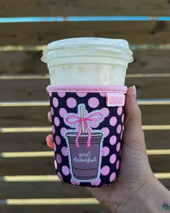 ‘Girl Breakfast’ Drinky Dink™ Coffee Sleeve