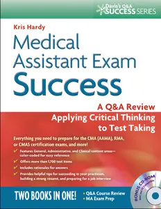 USED-Medical Assistant Exam Success: A Q&A Review Applying Critical Thinking to Test Taking [With CDROM] by Hardy, Kris (Paperback)