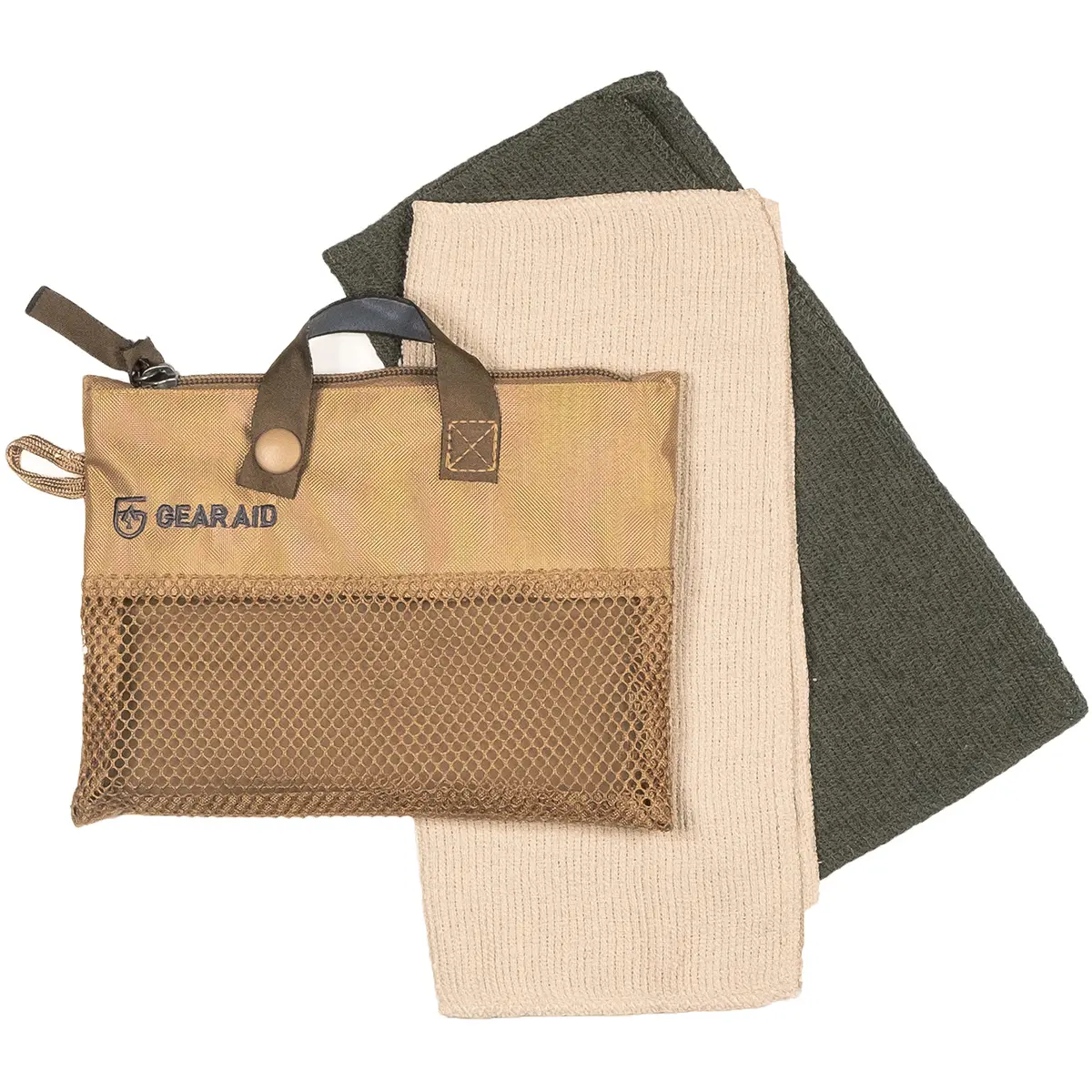 McNett Tactical Micro-Terry Washcloth Kit, Accessories, Bath, Personal, Hanging