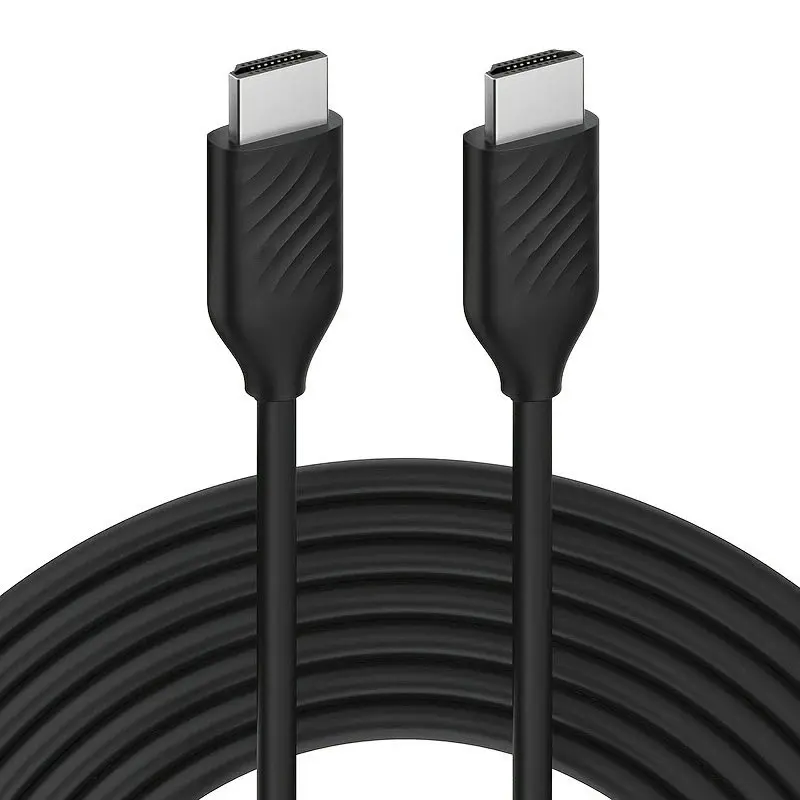 2 Pack HDMI 2.0 High Speed Cable 18Gbps Support 4K 1080P 60Hz HDR, Compatible with 2021 MacBook Pro & Xbox Flexible Noise