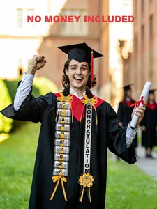 Graduation Money Lei Class 2026 Woven Gift, Graduation Memorial Wallet, Perfect Souvenir for Graduates, Unique and Meaningful Present