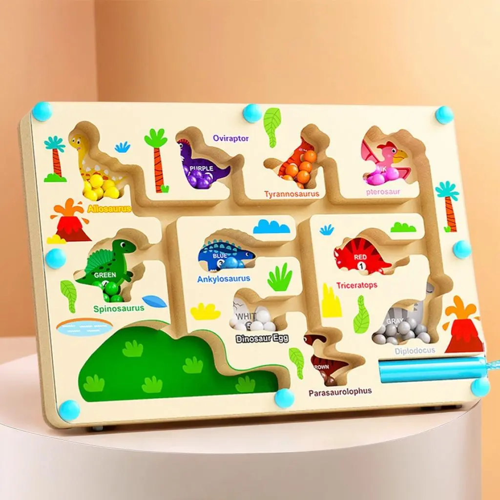 Digital Bead Game, Maze Toy, Attention and Concentration Training Matching Game, Educational Toy for Children, Stem Montessori Puzzle