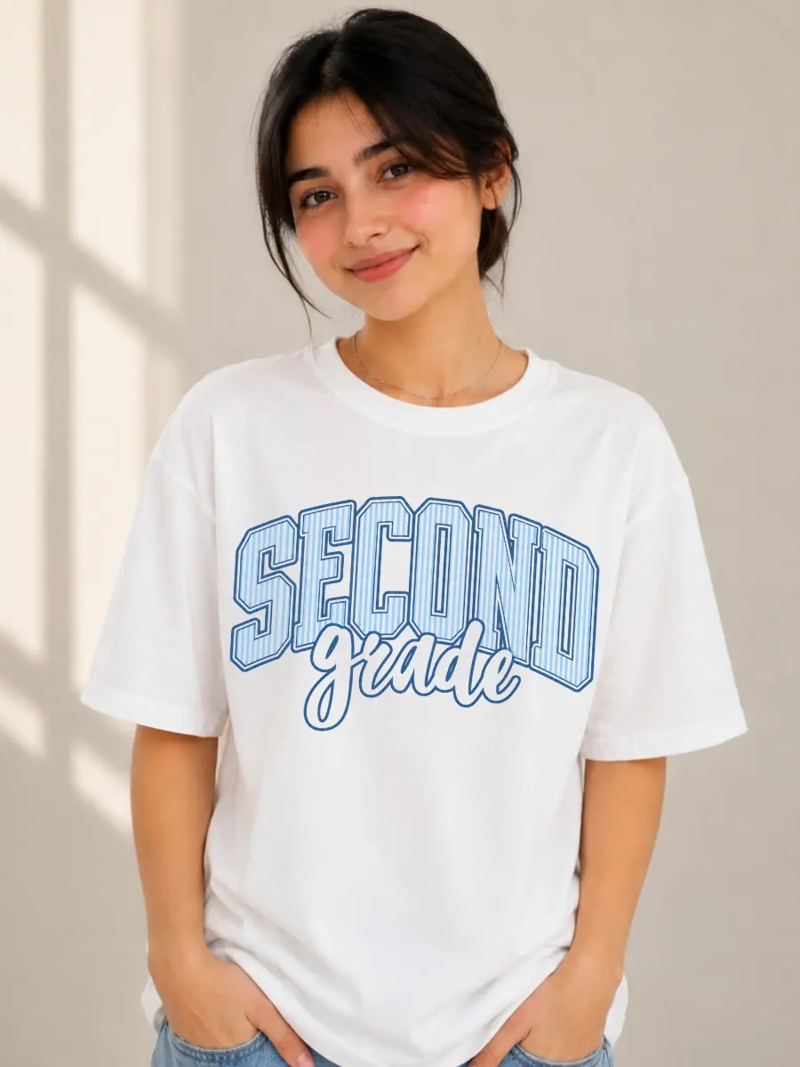Women's Comfort Colors T-Shirt - Grade Level Teacher Team Tee, Back to School Gift, 1st/2nd/3rd/4th/5th Grade New Teacher Top