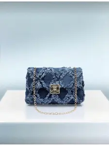 New Summer Spring Women Bag Small Crossbody Shoulder Bag Sweet Square Bag Ladies Western Wallet Music Festival Gift Crossbody Chain Bag