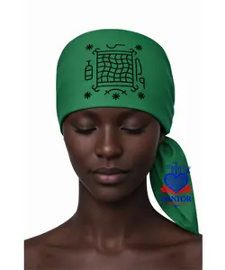 23.6X23.6 INCHES KOUZEN ZAKA AZAKA Mouchwa Head Scarf Mouchwa lwa mouchoir lwa Veve Ceremonial Scarf, Red Satin, Traditional Spiritual Design, Religious Altar Accessory Mouchwa Lwa Mouchoir Lwa Loa Mambo Ougan Manbo Vodoo Voudou Hoodoo Wican