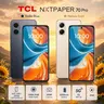 TCL NXTPAPER 70 Pro Unlocked Smartphone, Android Cell Phones, 24GB RAM (8+16), 128GB Storage, 6.9" FHD+ 120Hz NXTPAPER 4.0 Display, 50MP Main Camera, 5200mAh Battery, 5G WiFi 6E, IP68, AI Tools, Stella Blue Cellphone Mobile techvibes