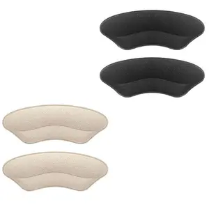2 Pairs Shoe Fit Heel Grips Sponge Liners for Improved Comfort in Heels