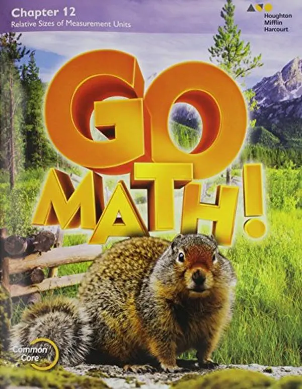 USED Book - Go Math!: Student Edition Chapter 12 Grade 4 2015 by Houghton Mifflin Harcourt (Paperback) - english