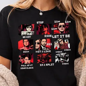 Cute Chibi Graphic Tee, Vintage Kpop Inspired Shirt, Retro 90s Idol Concert Style T-Shirt, Unisex Aesthetic Fan Gift