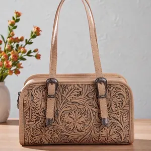 Montana West Western Tooled Mini Satchel Crossbody Bag
