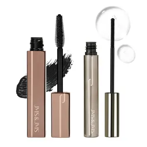 Mascara & Remover Eye Makeup--JMS&JMS Hypoallergenic Waterproof Mascara Remover for Sensitive Eyes, Powerful and Fast Mascara Removal, Residue-Free, Non-Greasy, Gentle and Hydrating Cream Mascara Cleanser Feb Faves