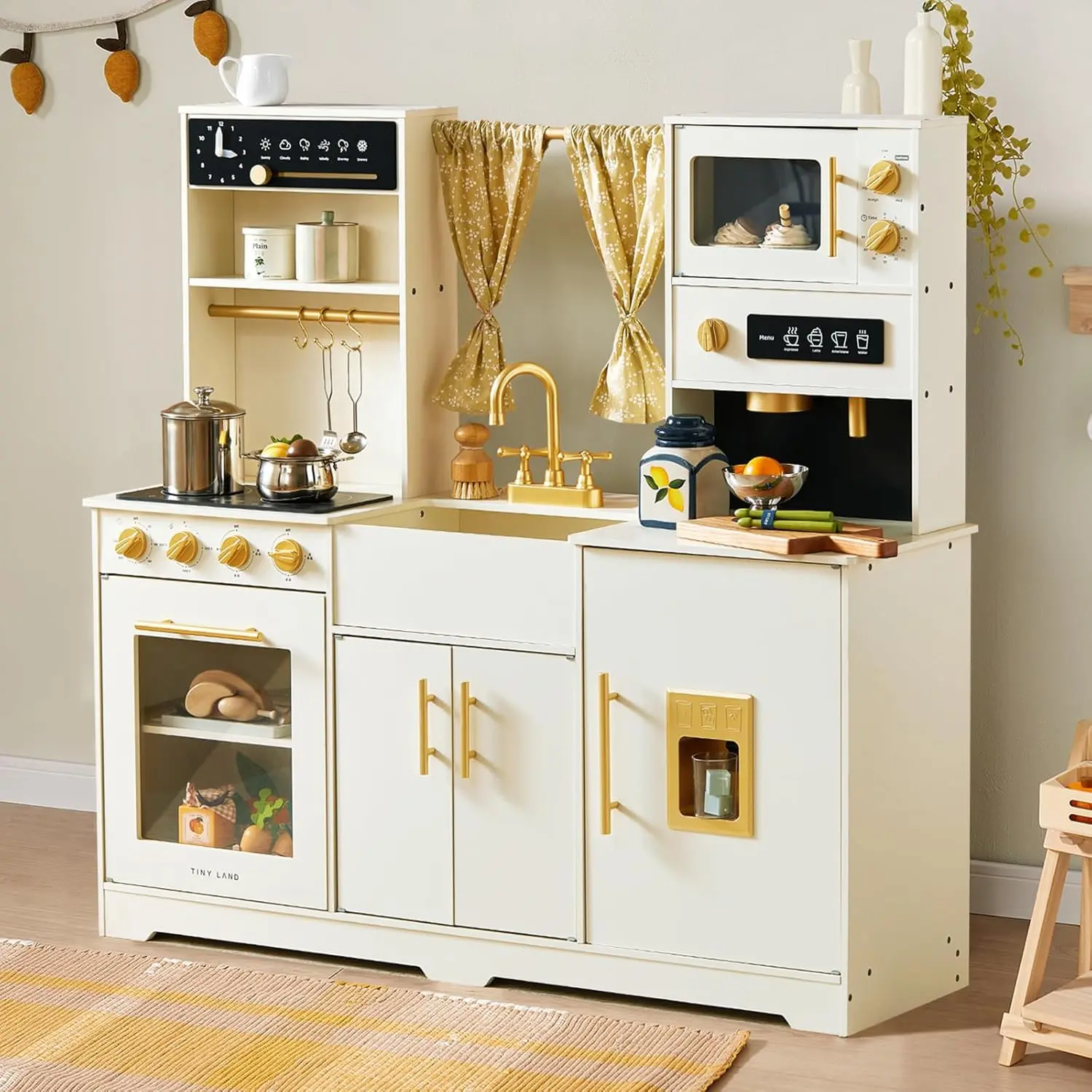 Tiny Land Iconic Wooden Play Kitchen