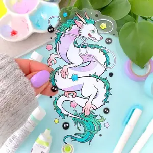 CLEAR STICKER -GHIBLI STICKER - VINYL STICKER